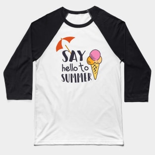 Summer Hype Baseball T-Shirt